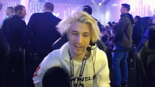 Man Wearing Headphones And Camel Lanyard GIF