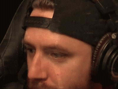 Man Wearing Headphones And Hat GIF