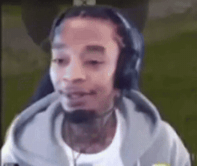 Man Wearing Headphones And Microphone Smiling GIF