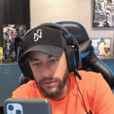 Man Wearing Headphones And NZ Hat GIF