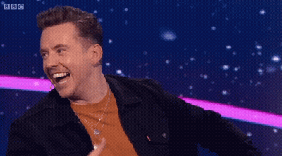 Man Wearing Headphones And Pink Bow GIF