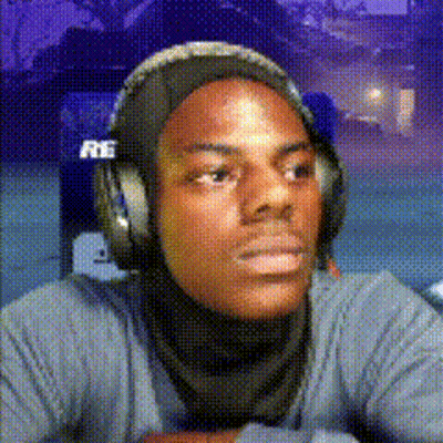 Man Wearing Headphones And R Scarf GIF