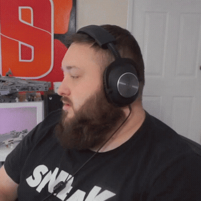 Man Wearing Headphones And Sneak Shirt GIF