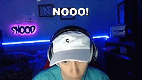 Man Wearing Headphones And White Hat With S GIF