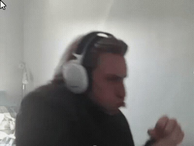 Man Wearing Headphones Dancing GIF