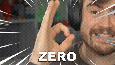 Man Wearing Headphones Giving OK Sign With Zero GIF