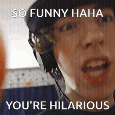 Man Wearing Headphones Making Funny Face GIF
