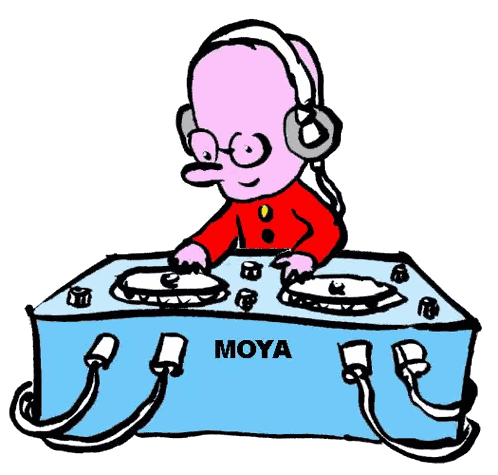 Man Wearing Headphones Playing Music Sticker