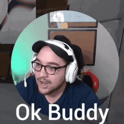 Man Wearing Headphones Saying Ok Buddy GIF