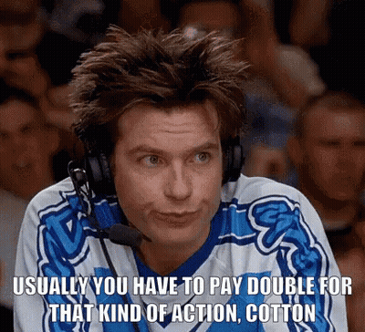 Man Wearing Headphones Saying Pay Double GIF