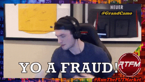 Man Wearing Headphones Saying Yo A Fraud GIF