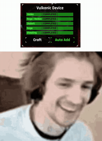 Man Wearing Headphones Smiling Next To Vulkanic Device GIF