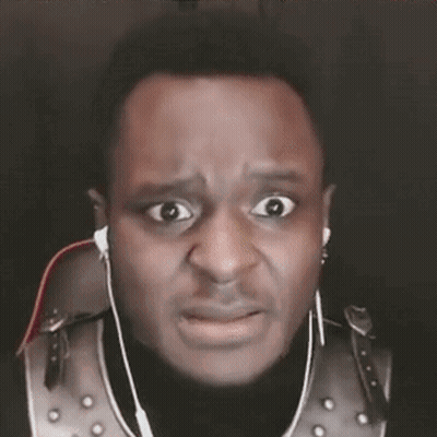 Man Wearing Headphones Surprised GIF