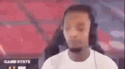 Man Wearing Headphones Talking GIF