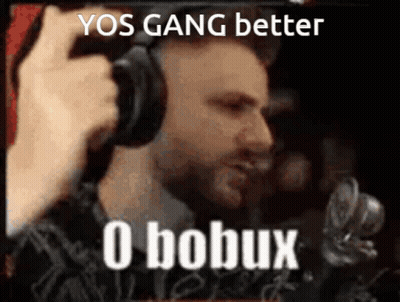 Man Wearing Headphones Yos Gang Better O Bobux GIF