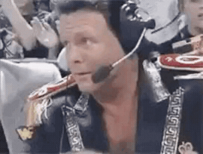 Man Wearing Headset Sitting In Chair GIF
