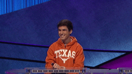 Man Wearing Hook Em Hoodie GIF