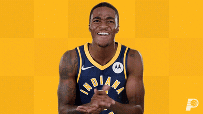 Man Wearing Indiana Jersey GIF