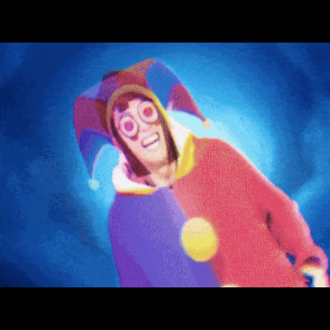 Man Wearing Jester Hat GIF