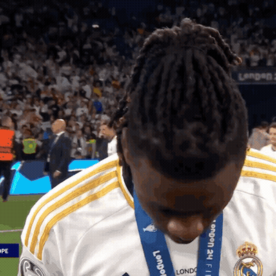 Man Wearing London 2012 Medal GIF