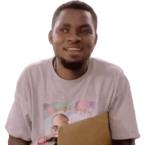 Man Wearing Loving Memory Shirt Sticker