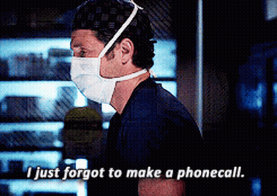 Man Wearing Mask And Hat Saying Forgot Phone Call GIF