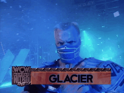 Man Wearing Mask Glacier GIF