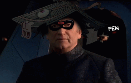 Man Wearing Mask Says Do It GIF
