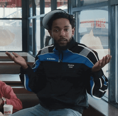 Man Wearing McDonald's Jacket GIF