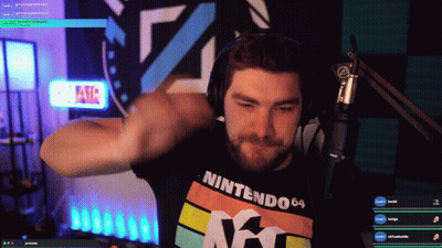 Man Wearing Nintendo 64 Shirt GIF