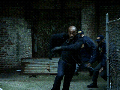 Man Wearing Number 1 Hat Running GIF