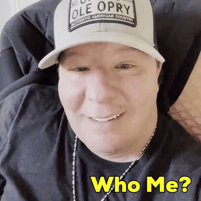 Man Wearing Ole Opry Hat GIF