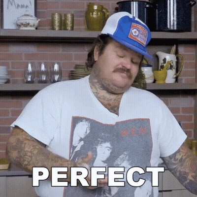 Man Wearing Perfect T-Shirt GIF