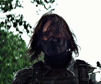 Man Wearing S.H.I.E.L.D Mask GIF