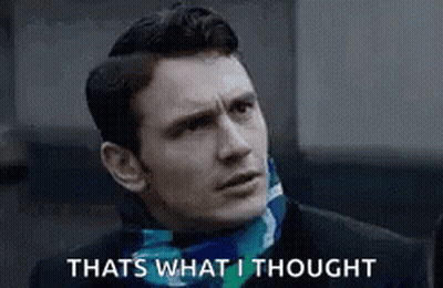 Man Wearing Scarf Thinking GIF