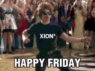 Man Wearing Shades Dancing Happy Friday GIF