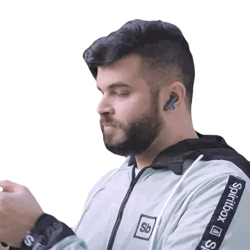 Man Wearing Spiritbox Jacket Sticker