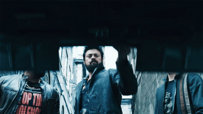 Man Wearing Stop The Bleed Top GIF