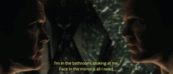 Man Wearing Suit In The Mirror GIF