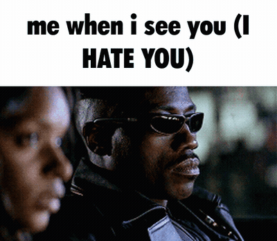 Man Wearing Sunglasses Saying I Hate You GIF