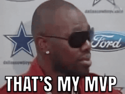 Man Wearing Sunglasses Saying MVP GIF