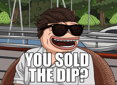 Man Wearing Sunglasses Saying You Sold The Dip GIF