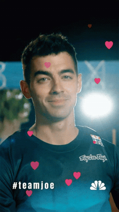 Man Wearing Team Joe Shirt GIF