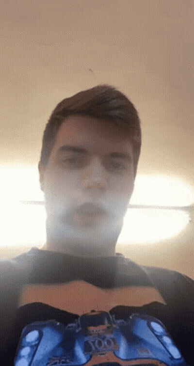 Man Wearing Too Shirt GIF