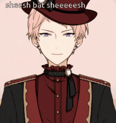 Man Wearing Top Hat With Sheesh Bat Sheeeesh GIF