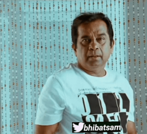 Man Wearing Twitter Logo T-Shirt GIF