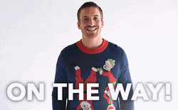 Man Wearing Ugly Sweater GIF