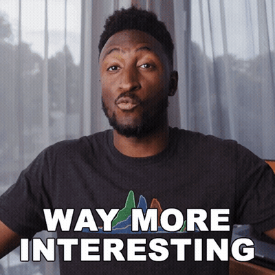 Man Wearing Way More Interesting Shirt GIF