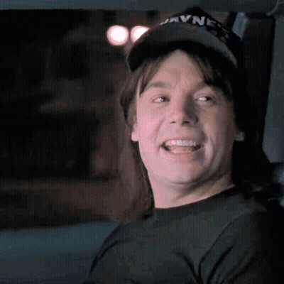 Man Wearing Wayne Hat GIF
