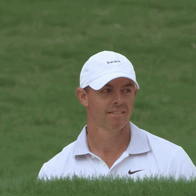 Man Wearing White Just Do It Hat GIF